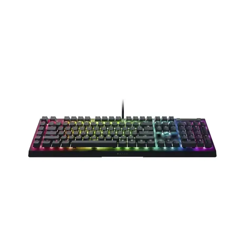 کیبورد گیمینگ ریزر مدل Blackwidow V4X Green  switch